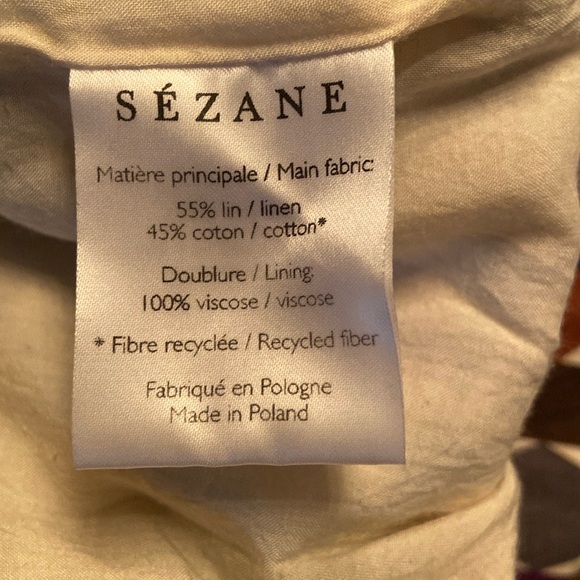 Sezane Multicolor Geometric Mini Skirt - Picture 7 of 7